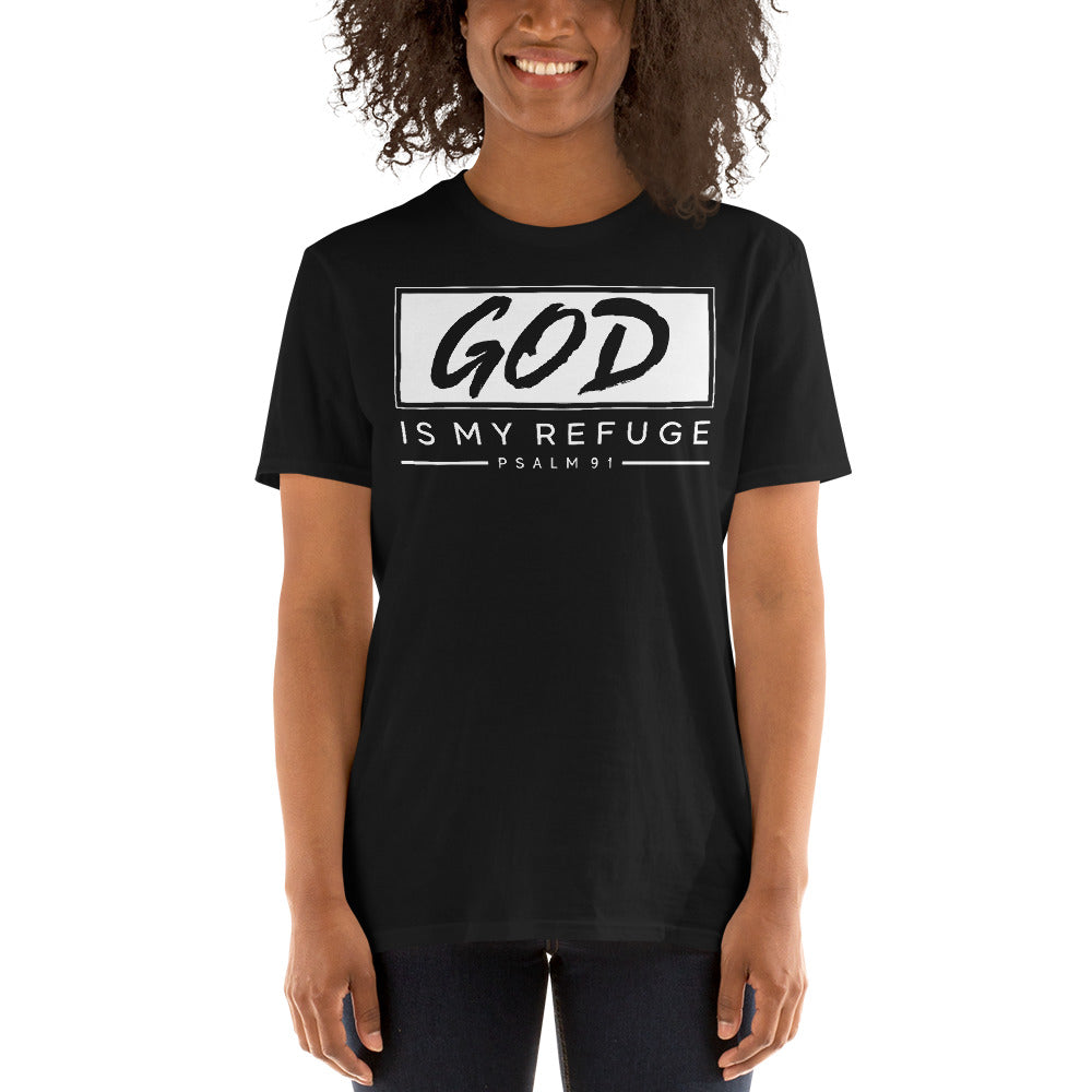 God is my refuge unisex t-shirt