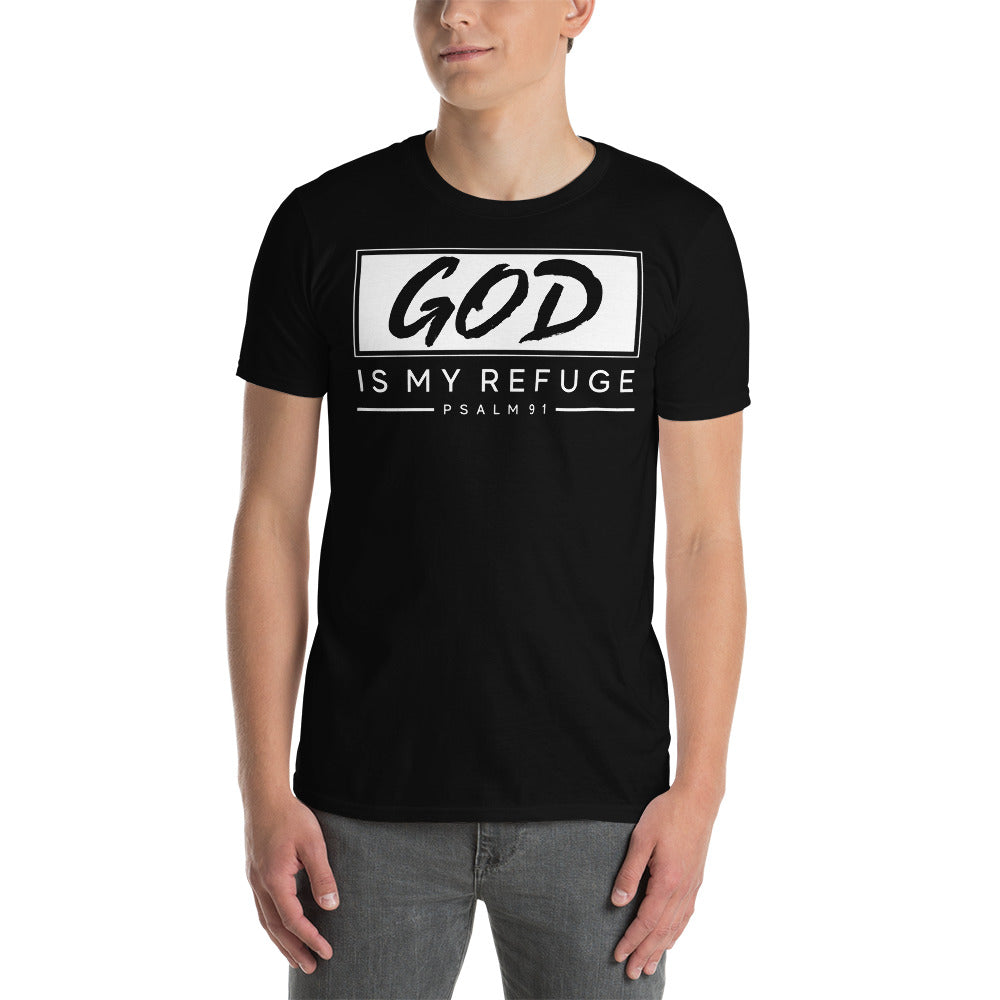 God is my refuge unisex t-shirt