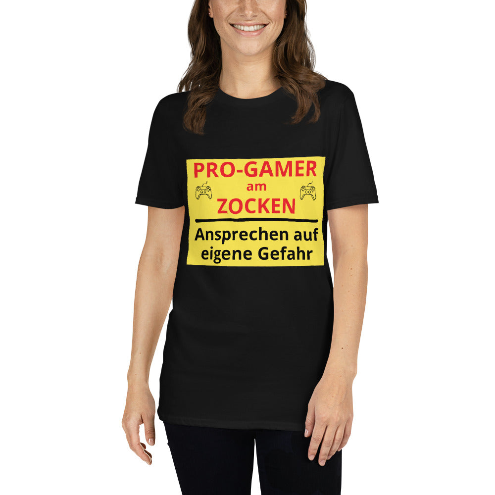 Pro Gamer Gaming Short Sleeve Unisex T-Shirt