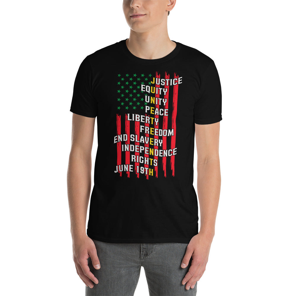 Juneteenth USA Unisex T-Shirt