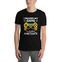 I paused my game Unisex-T-Shirt
