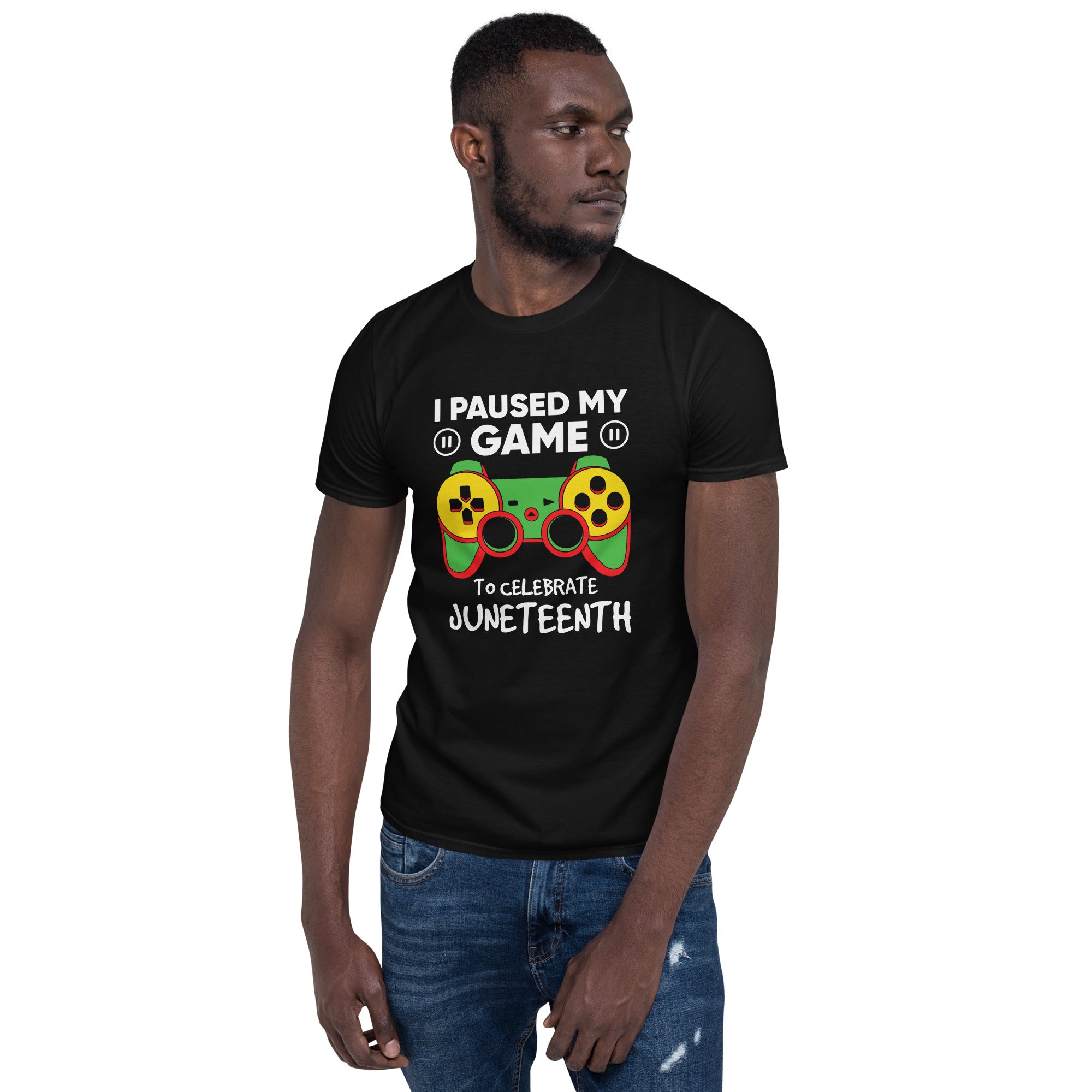 I paused my game unisex t-shirt