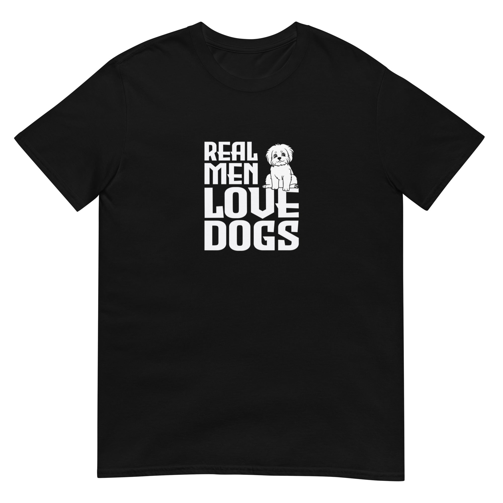 Real men love dogs unisex t-shirt