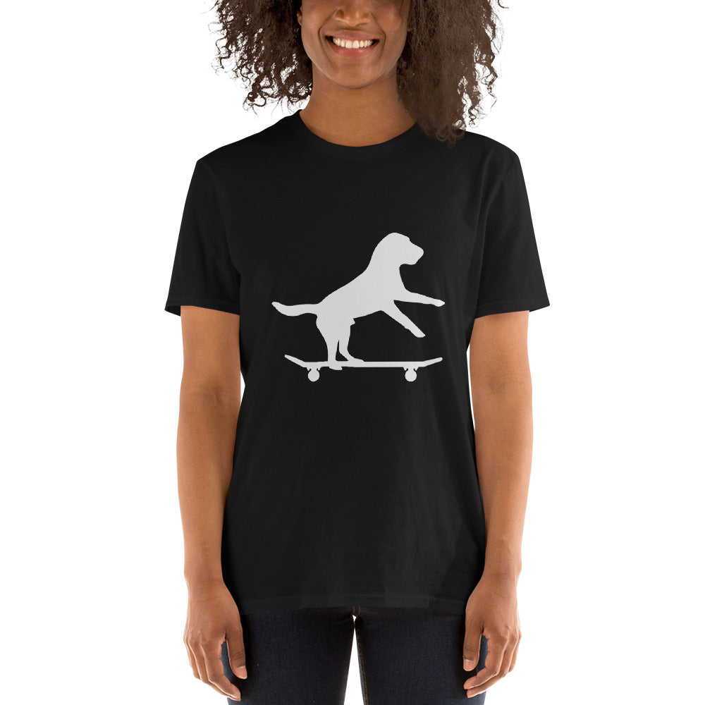 Dog Skating Unisex T-Shirt