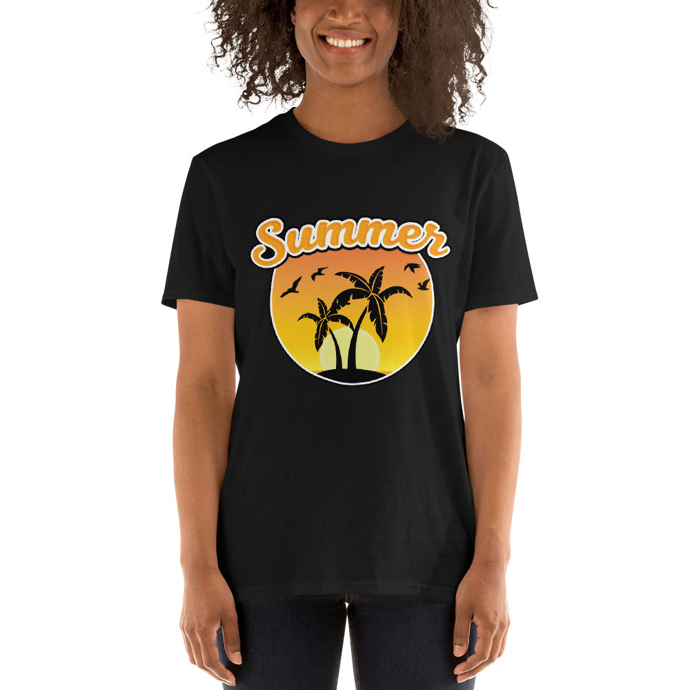 Summertime beach unisex t-shirt