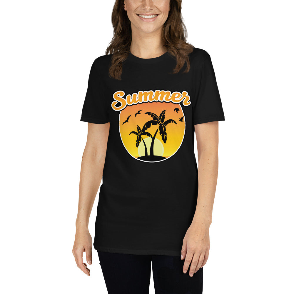 Summertime beach unisex t-shirt