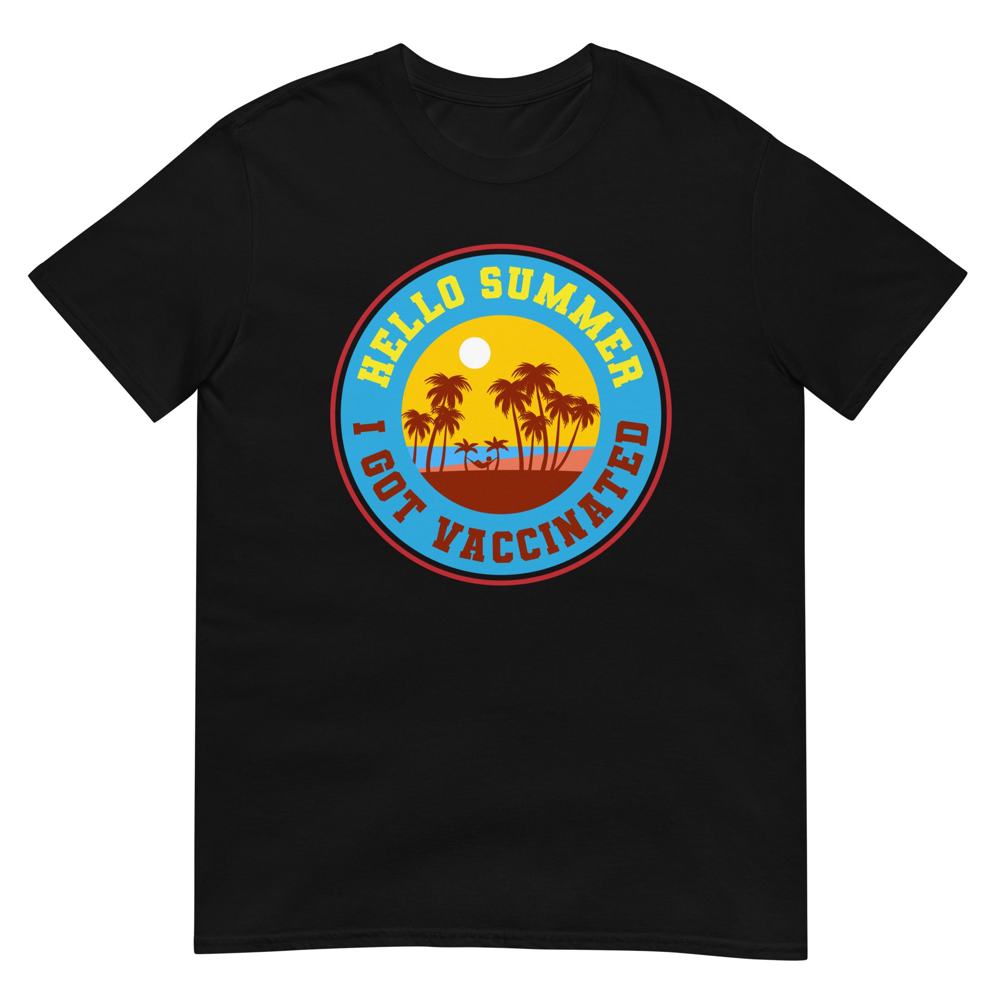 Hello summer i get vaccinated T-shirt