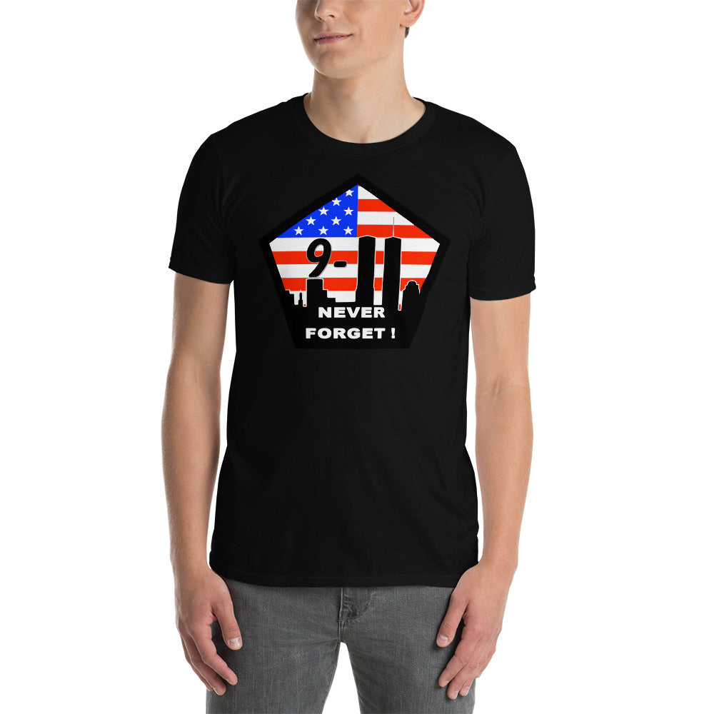 9/11 never forget unisex t-shirt