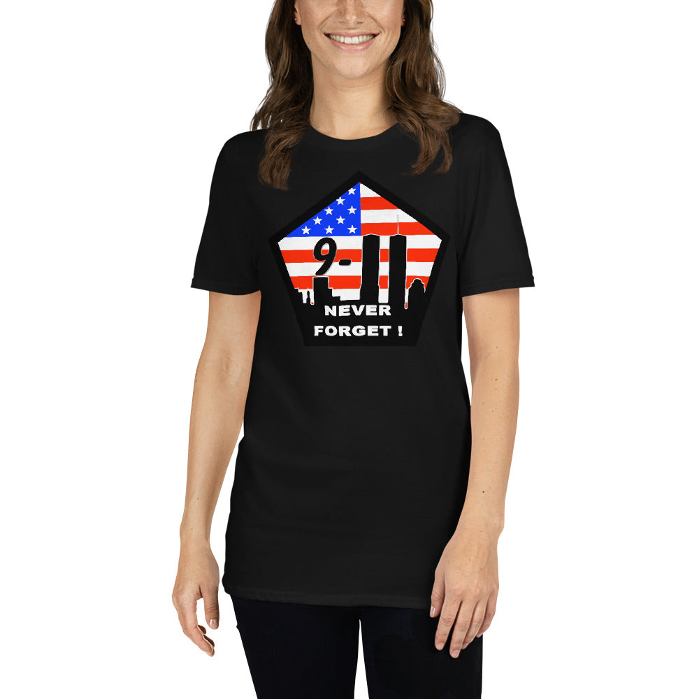 9/11 never forget unisex t-shirt