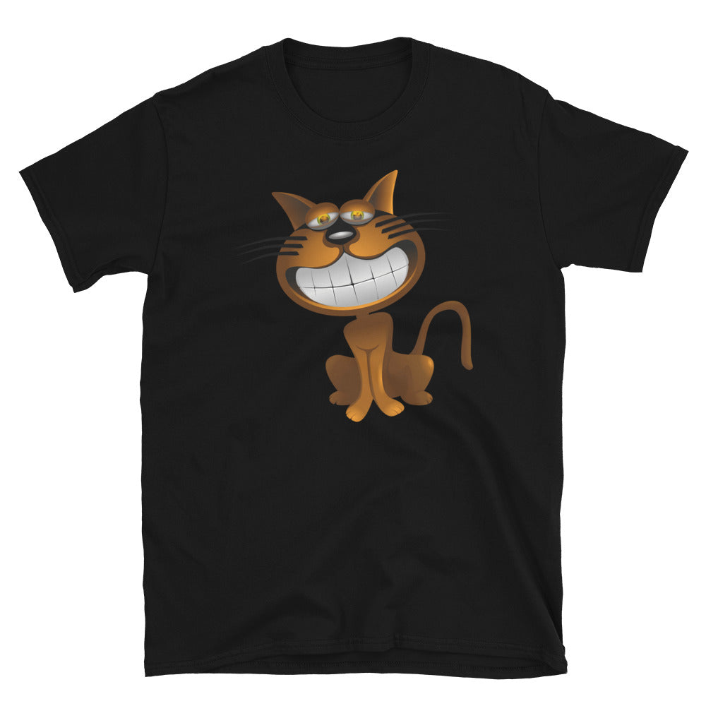 Cat Smiling Unisex T-Shirt