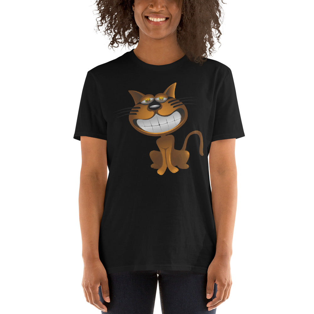 Cat Smiling Unisex T-Shirt