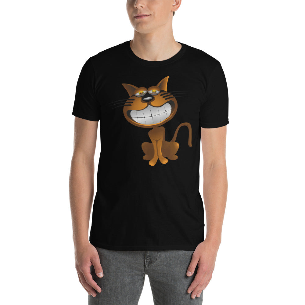 Cat Smiling Unisex T-Shirt