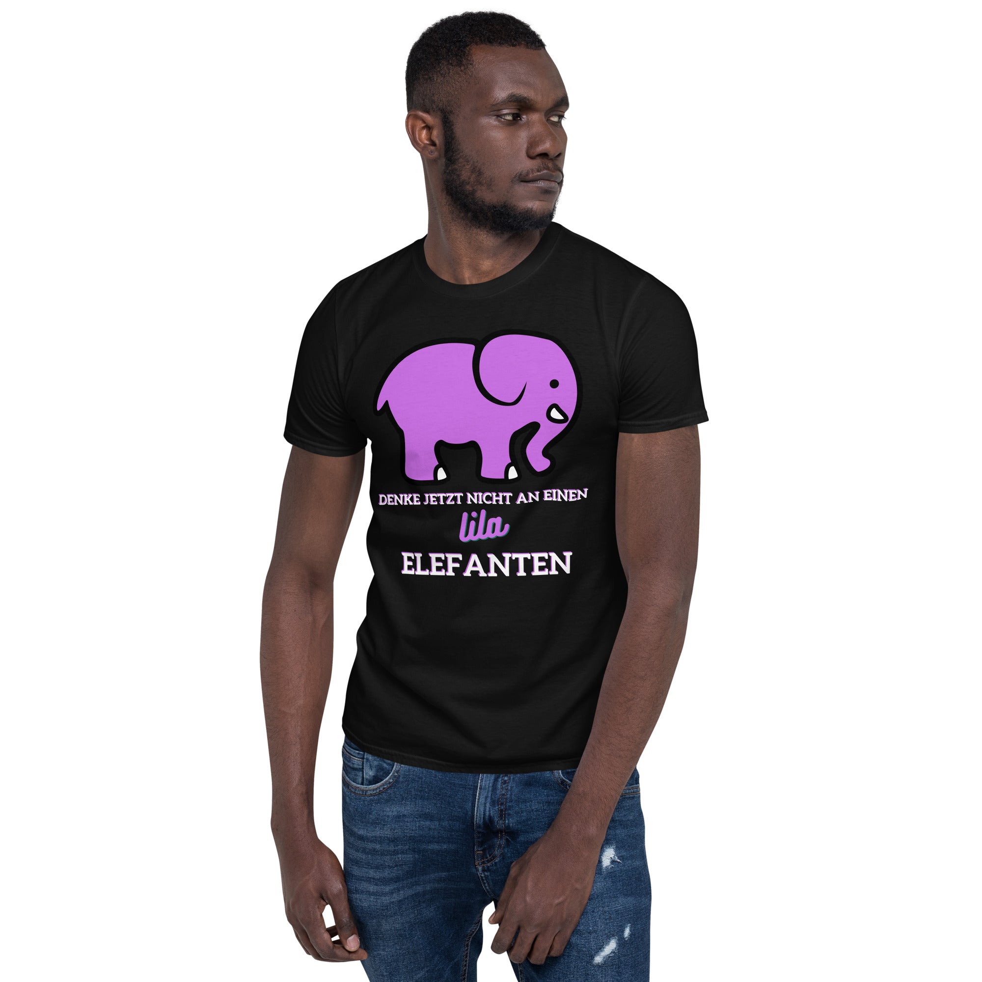 Purple Elephant Unisex T-Shirt