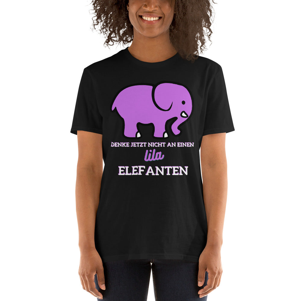 Purple Elephant Unisex T-Shirt