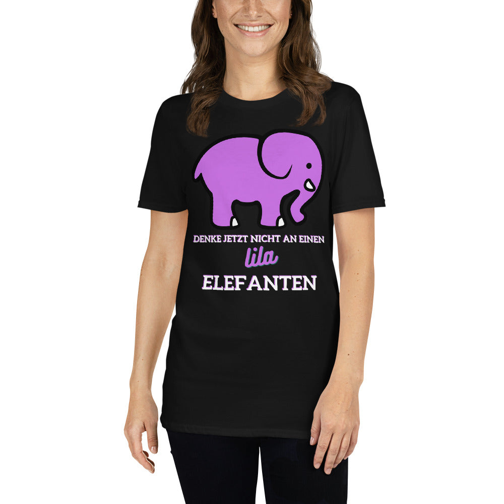 Purple Elephant Unisex T-Shirt