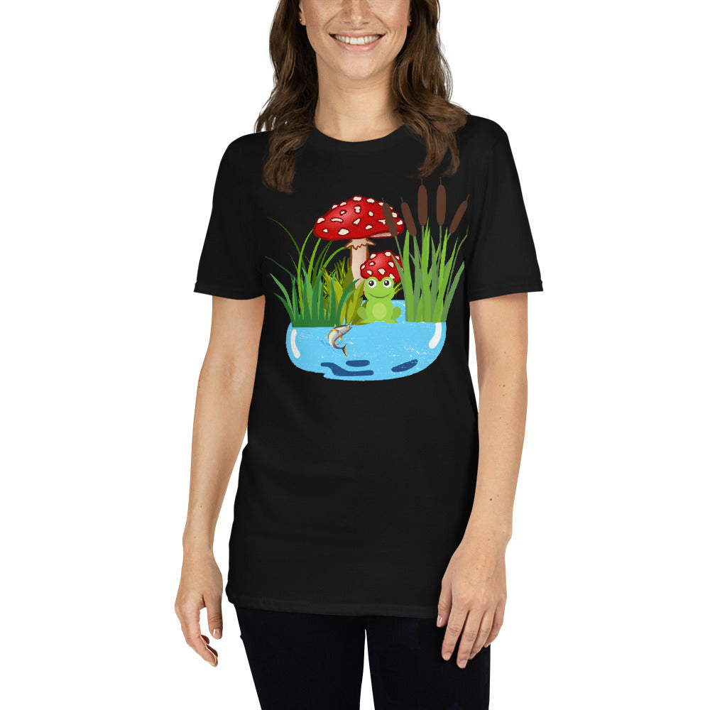 Pond with Frog Unisex T-Shirt