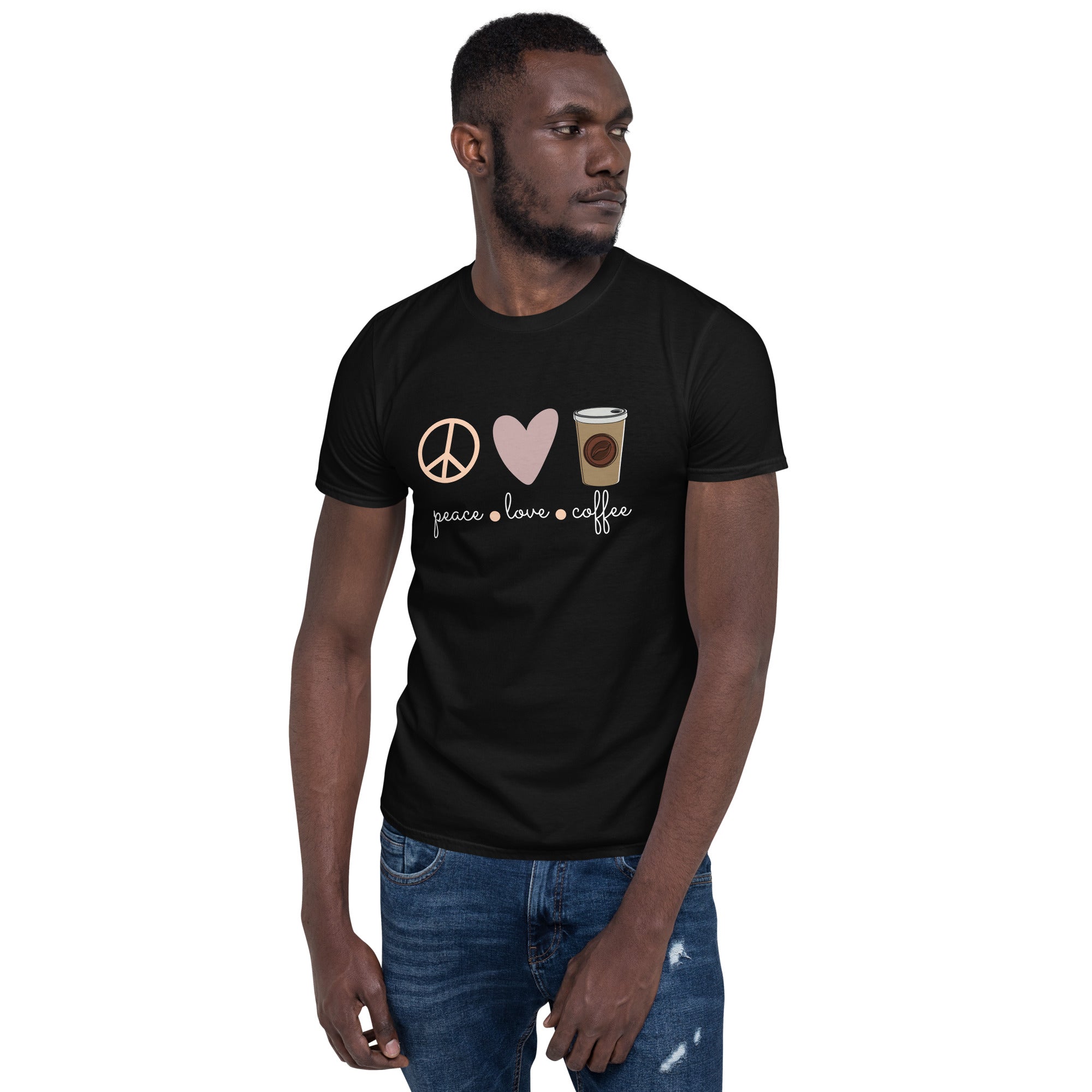 Love - Peace - Coffee unisex t-shirt