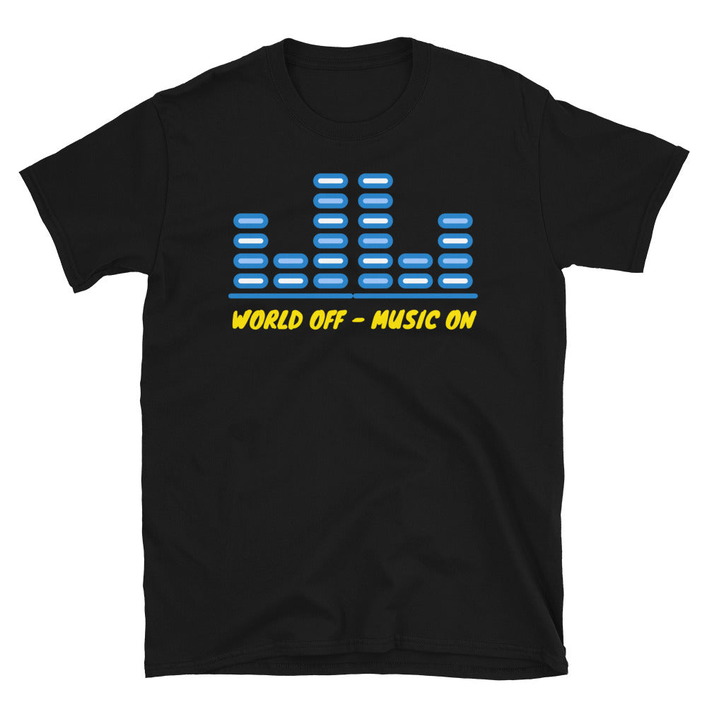 World off music on T-Shirt