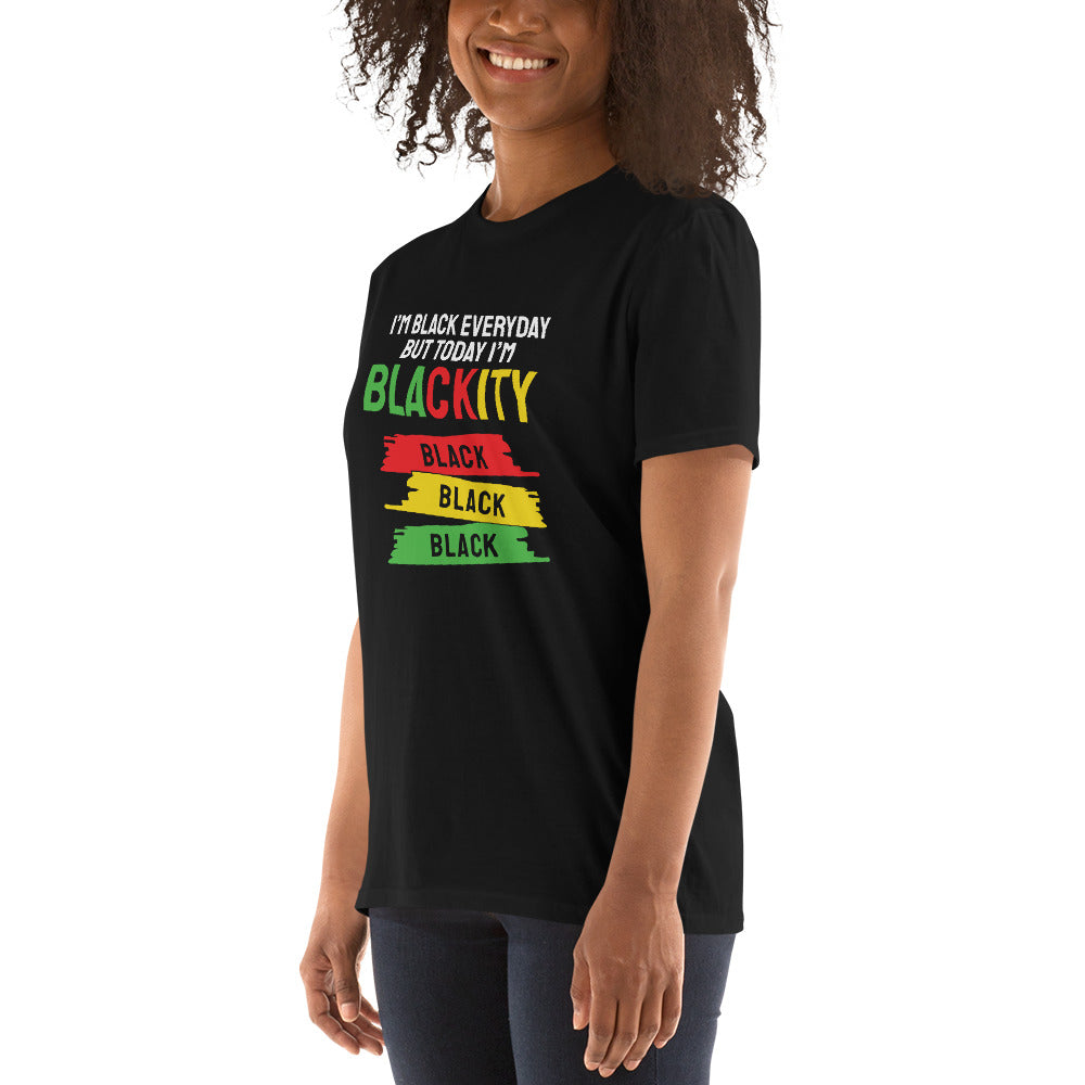 Blackity Short-Sleeve Unisex T-Shirt