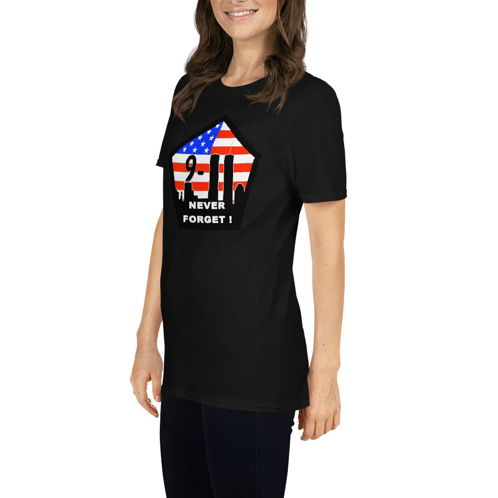 9/11 never forget unisex t-shirt