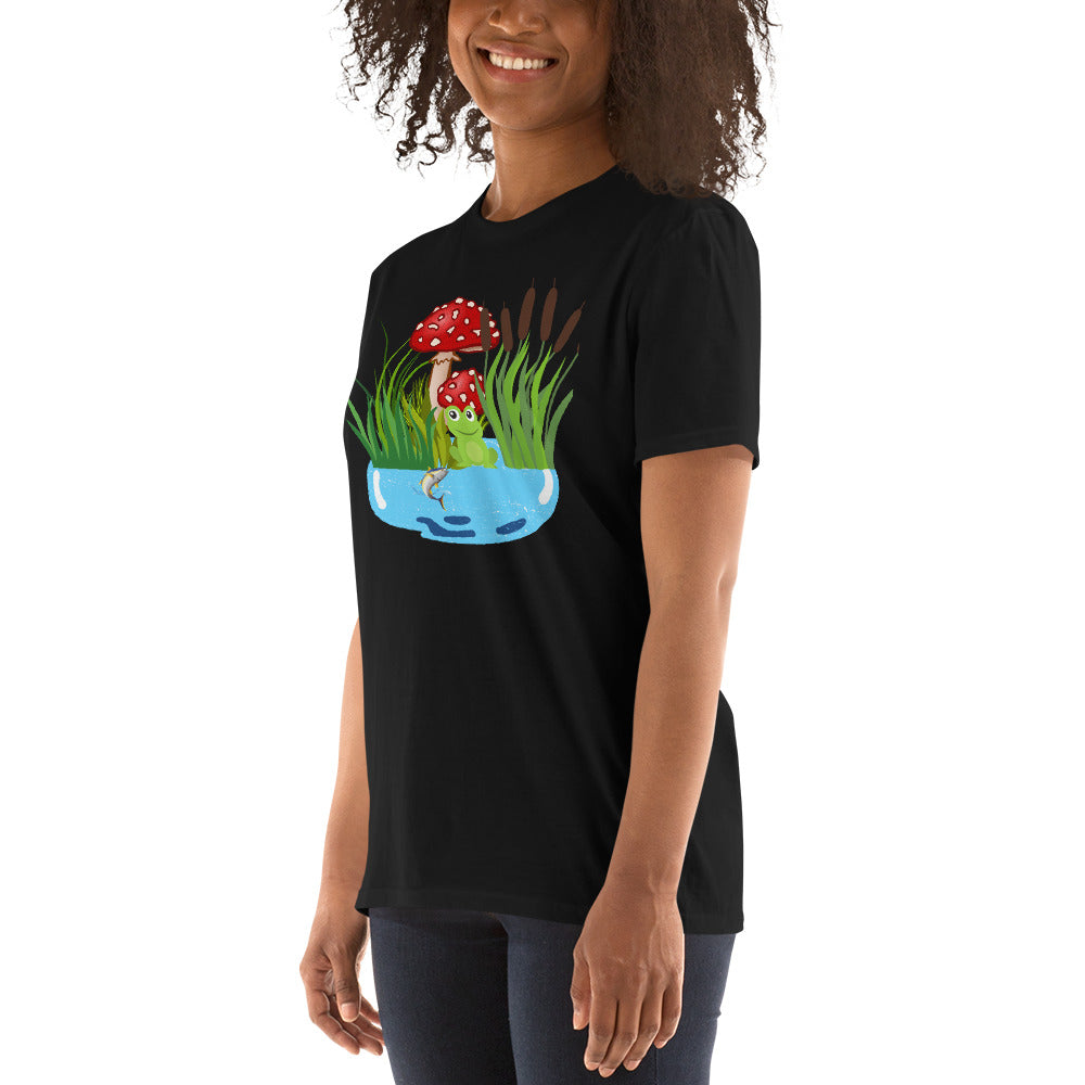 Pond with Frog Unisex T-Shirt