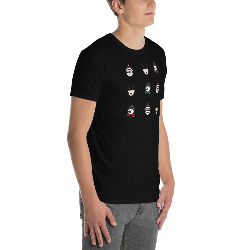 Christmas Figures, Short Sleeve Unisex T-Shirt