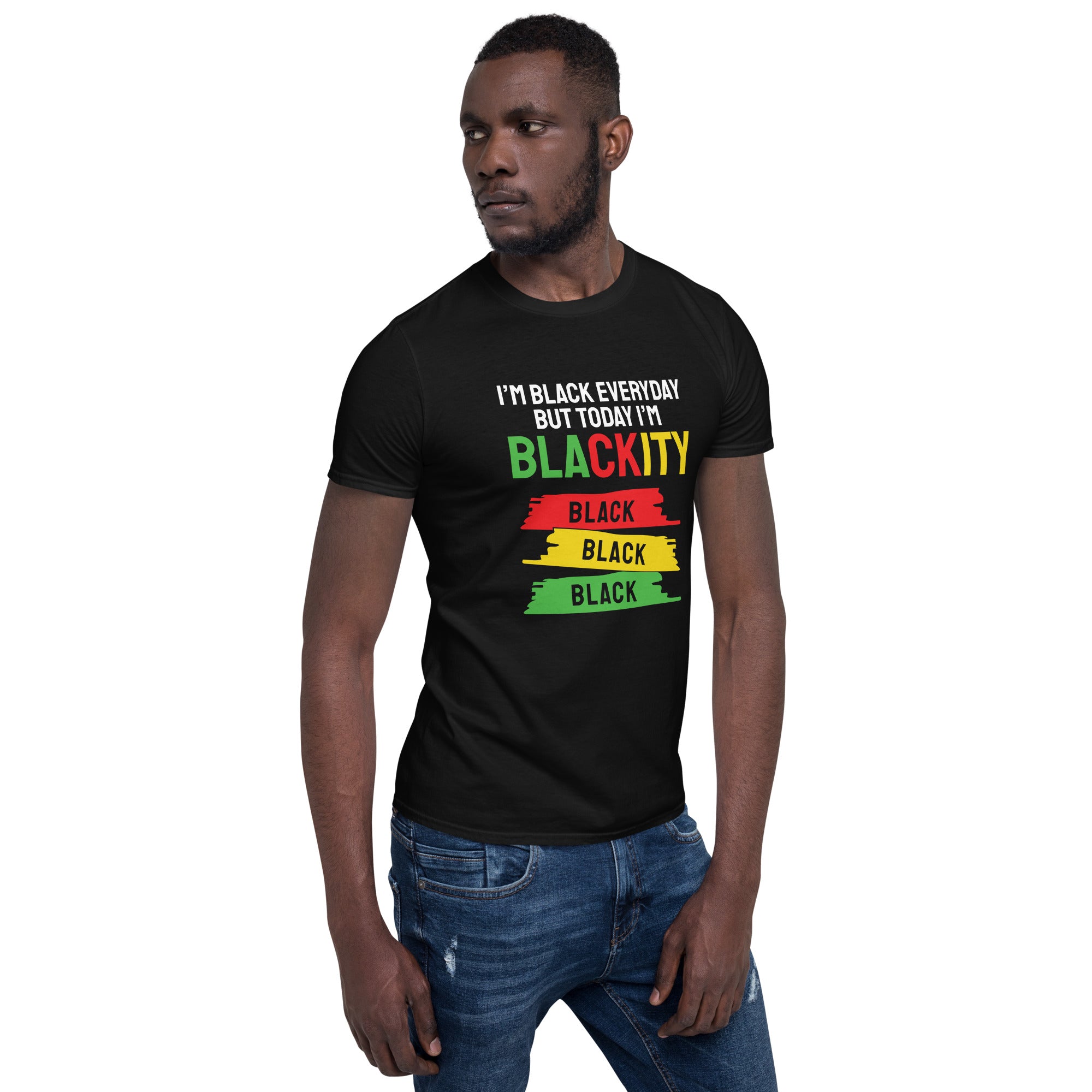 Blackity Short-Sleeve Unisex T-Shirt