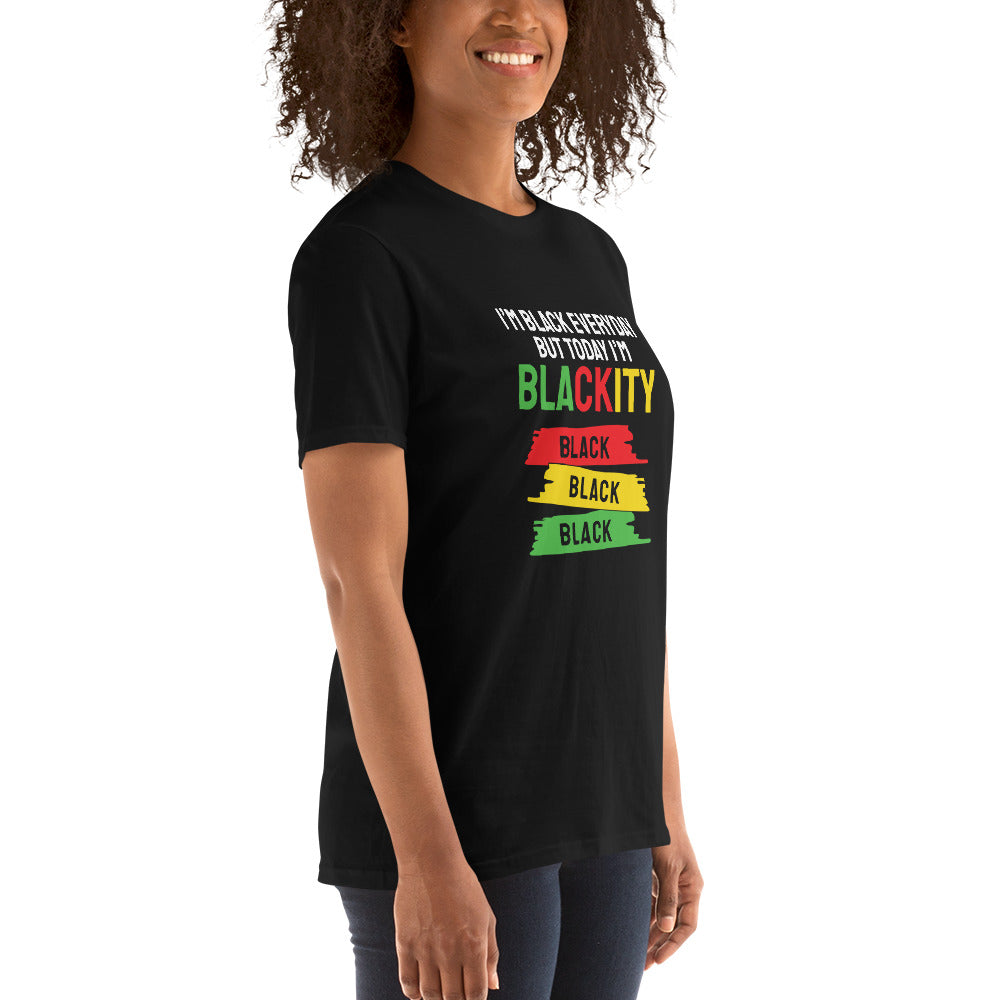 Blackity Short-Sleeve Unisex T-Shirt