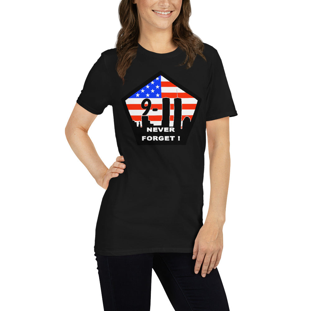 9/11 never forget unisex t-shirt