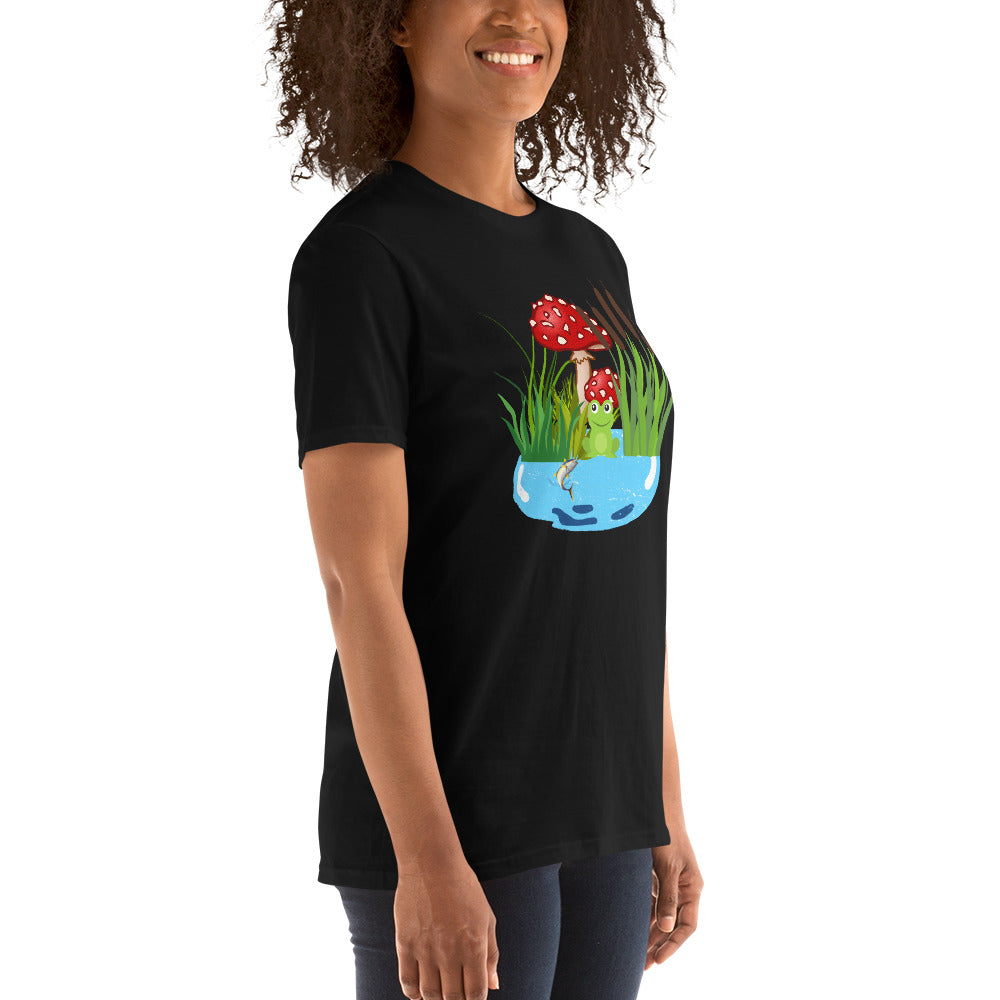 Pond with Frog Unisex T-Shirt