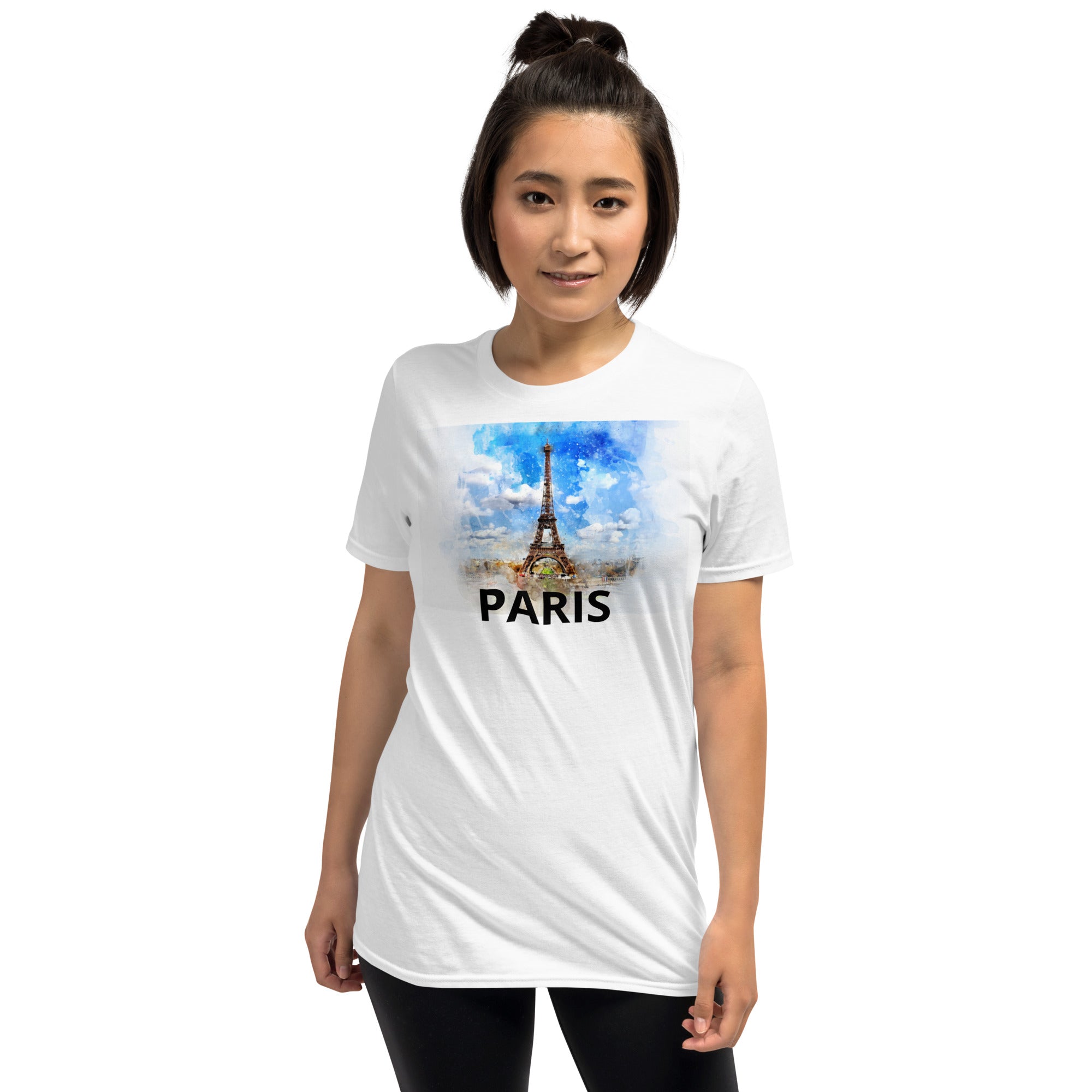 Paris, Short-Sleeve Unisex T-Shirt