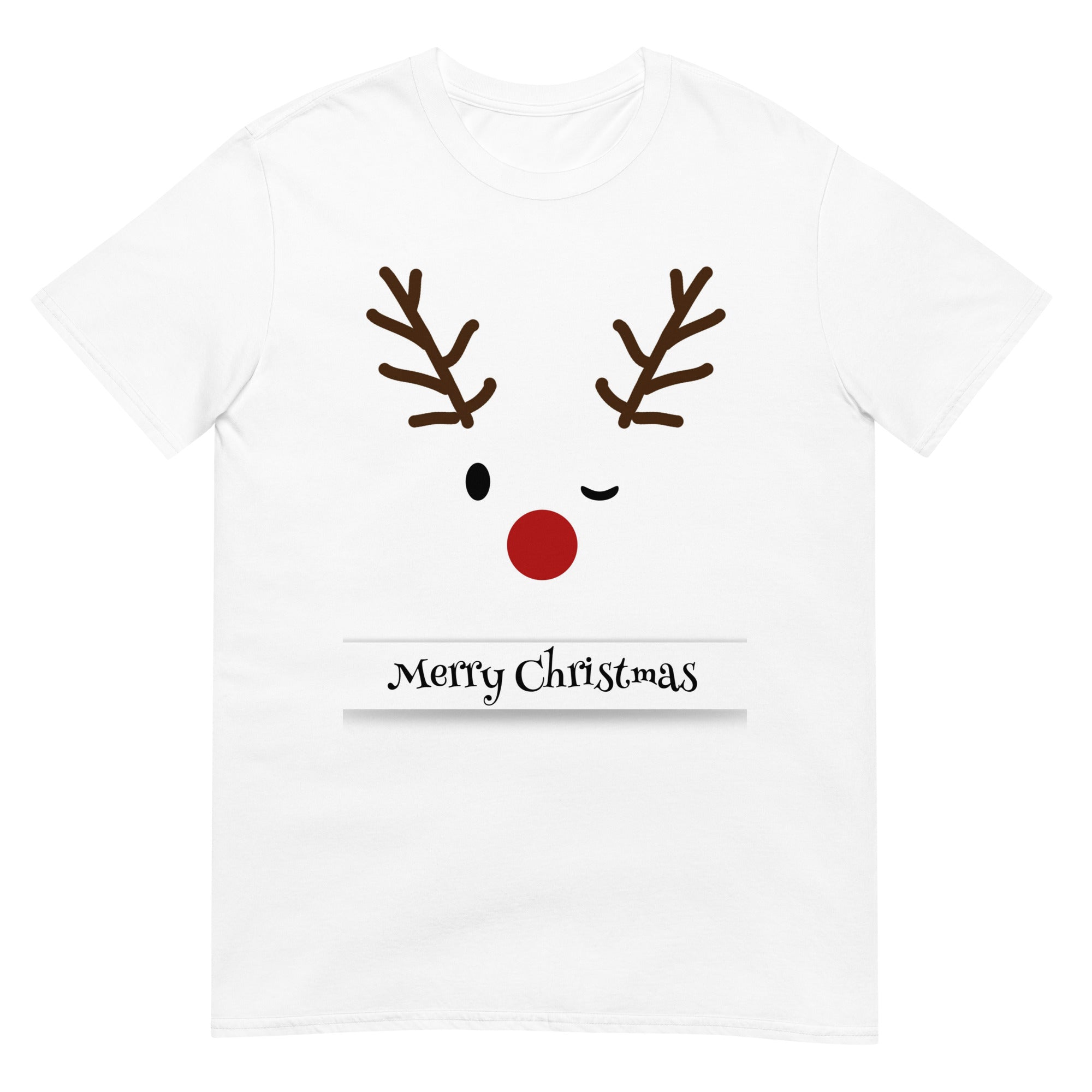 Reindeer, christmas, holy night, Short-Sleeve Unisex T-Shirt