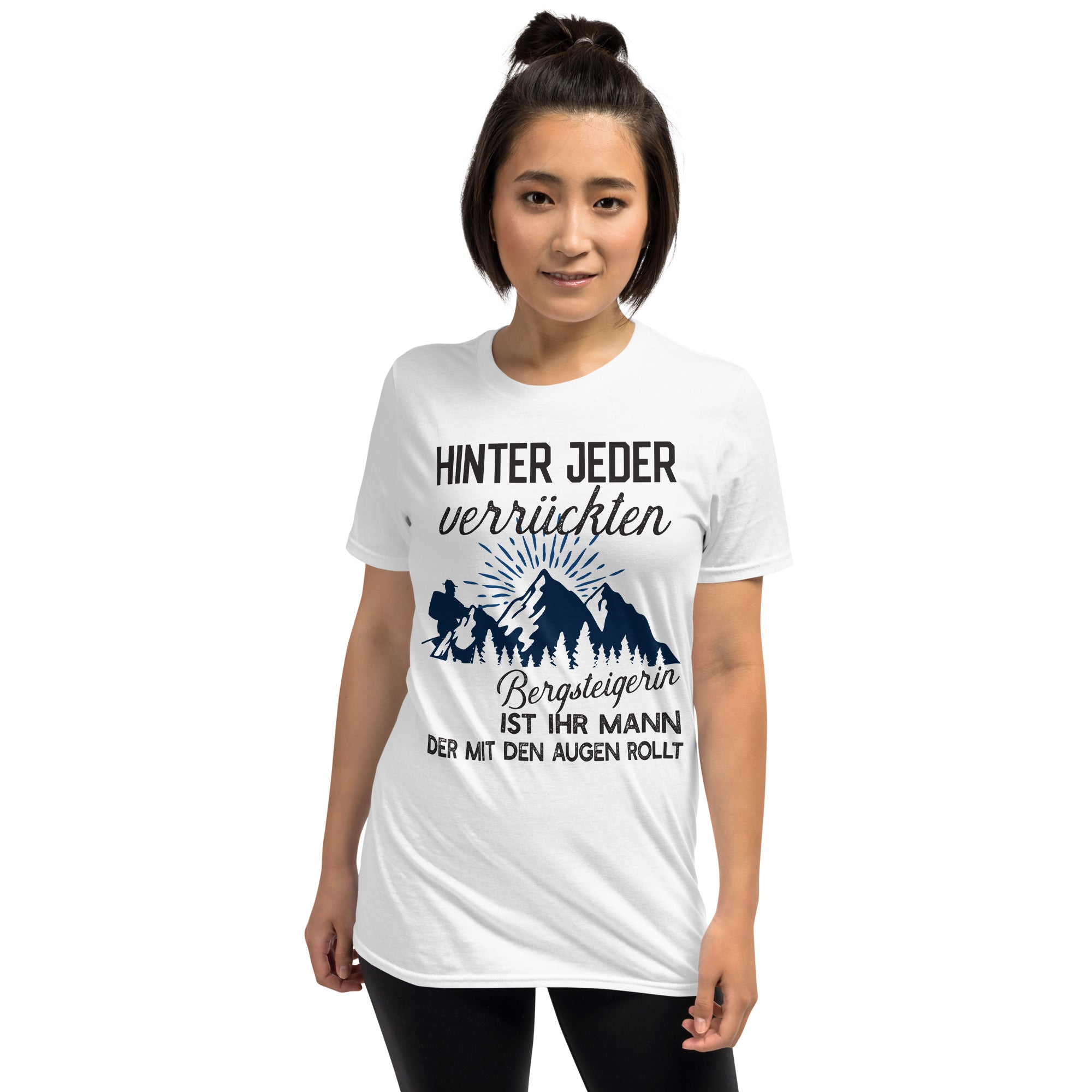 Crazy Mountain Climber Unisex T-Shirt