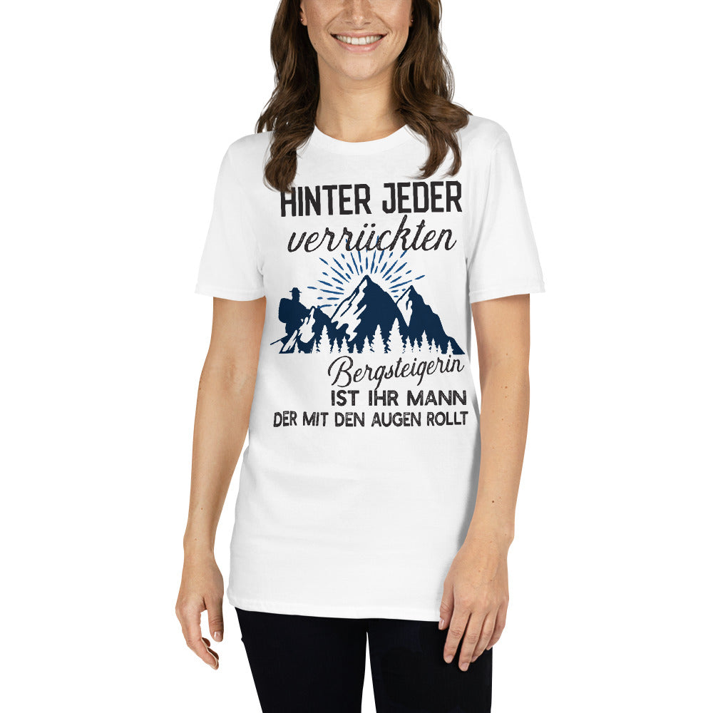 Crazy Mountain Climber Unisex T-Shirt