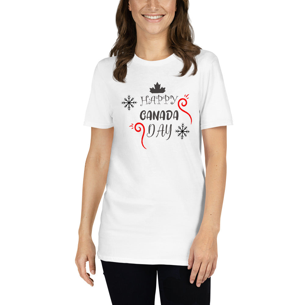 Happy Canada Day unisex t-shirt