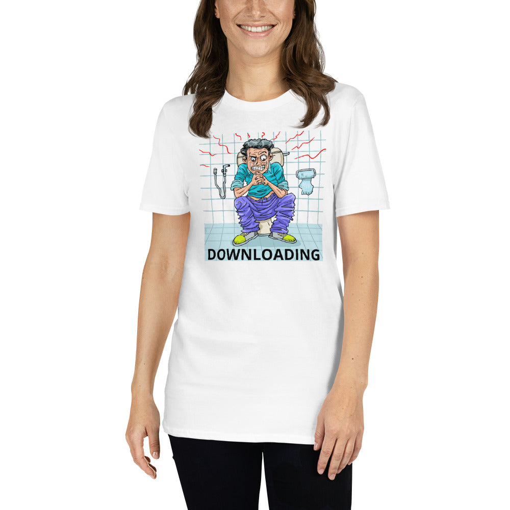 Downloading Unisex T-Shirt