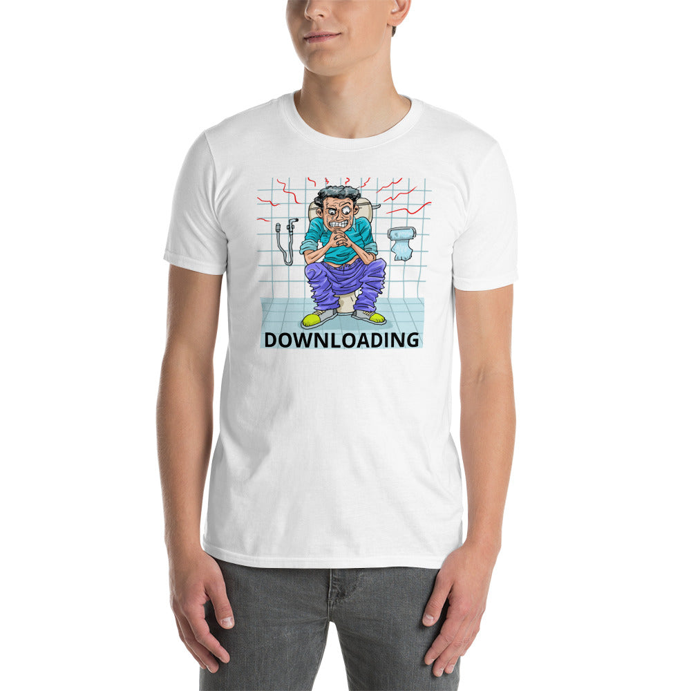 Downloading Unisex T-Shirt