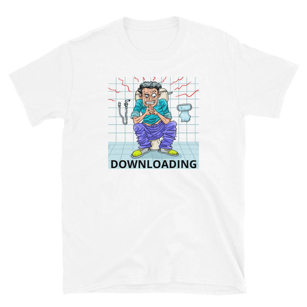 Downloading Unisex-T-Shirt