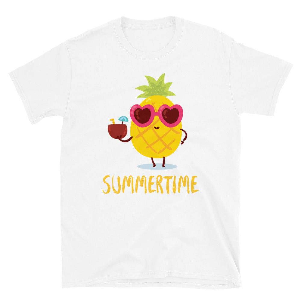 Summertime Pineapple Unisex T-Shirt