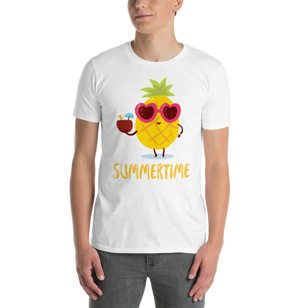 Summertime Pineapple Unisex T-Shirt