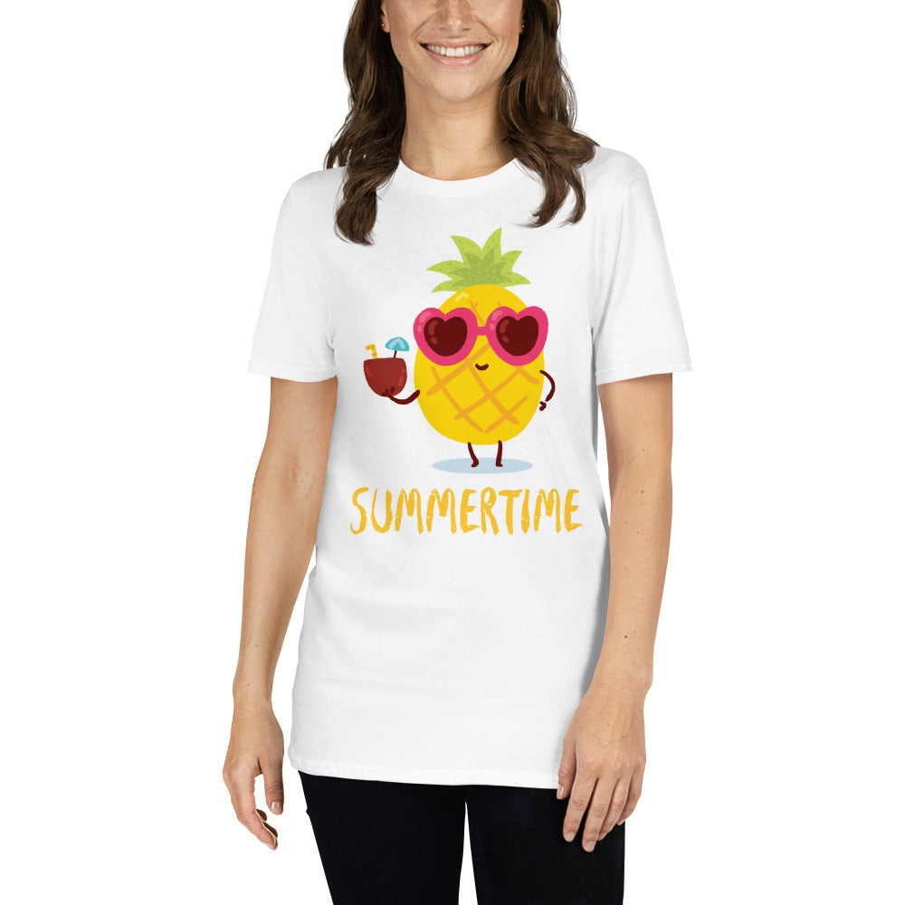 Summertime Pineapple Unisex T-Shirt