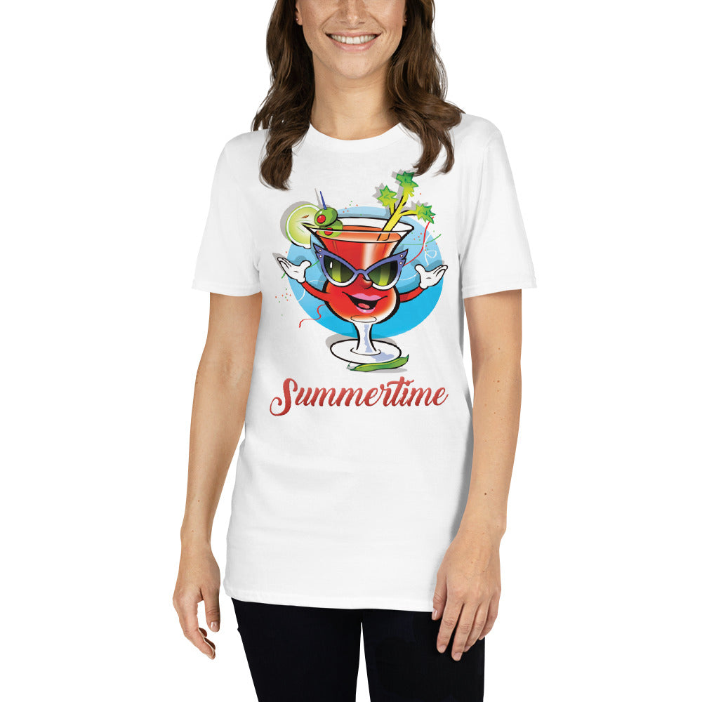 Summertime Cocktail unisex t-shirt