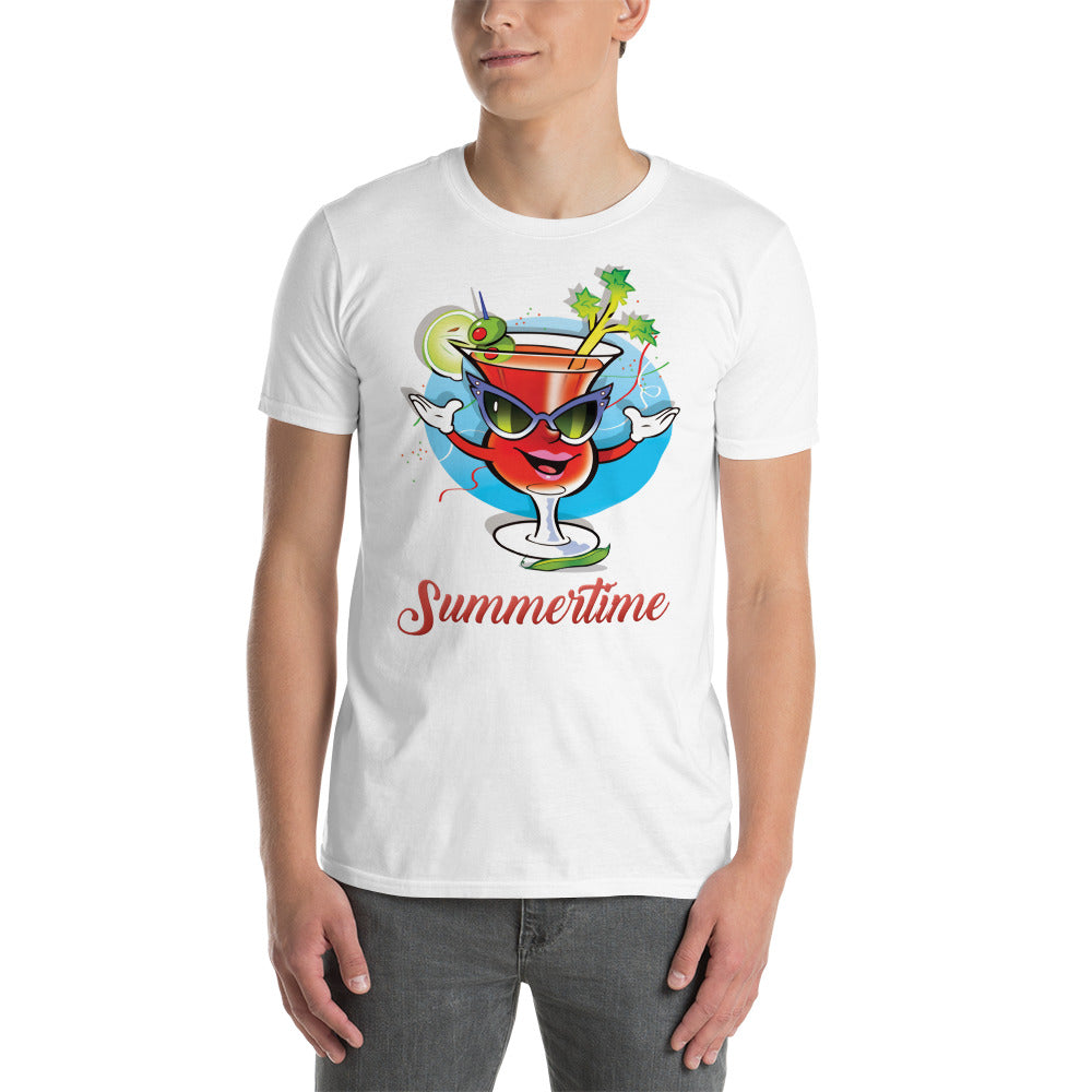 Summertime Cocktail unisex t-shirt