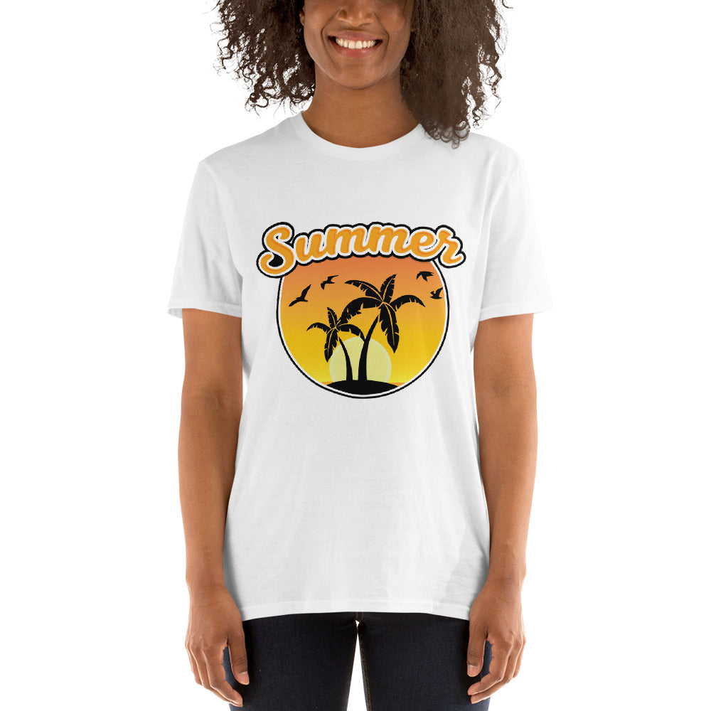 Summertime beach unisex t-shirt