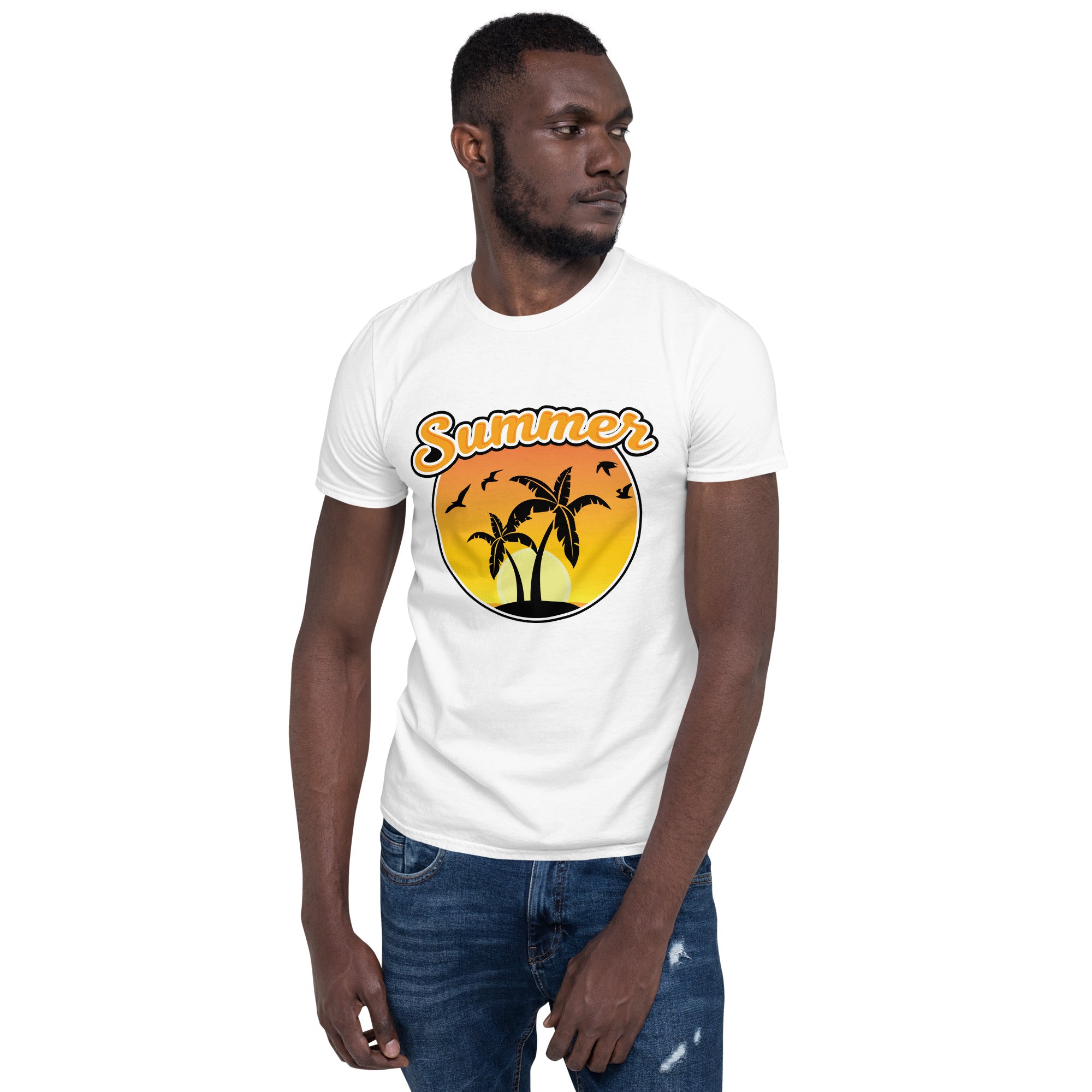 Summertime beach unisex t-shirt