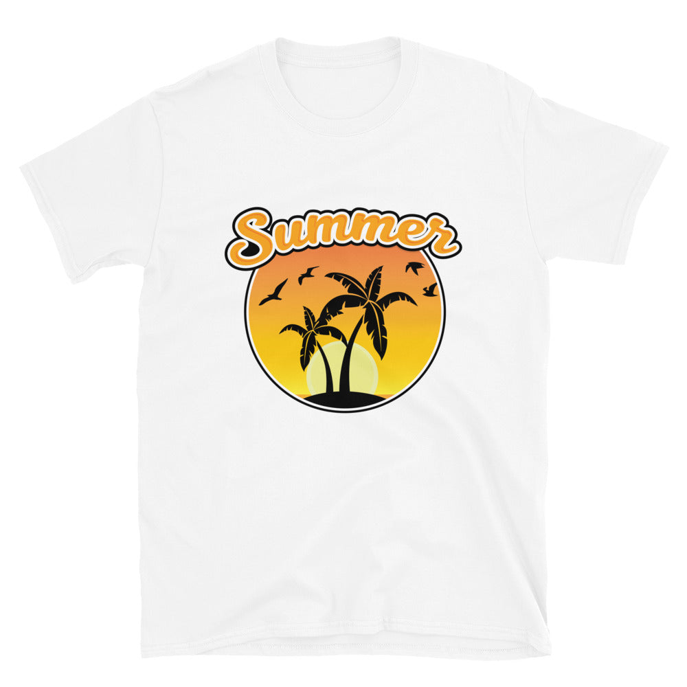 Summertime beach unisex t-shirt