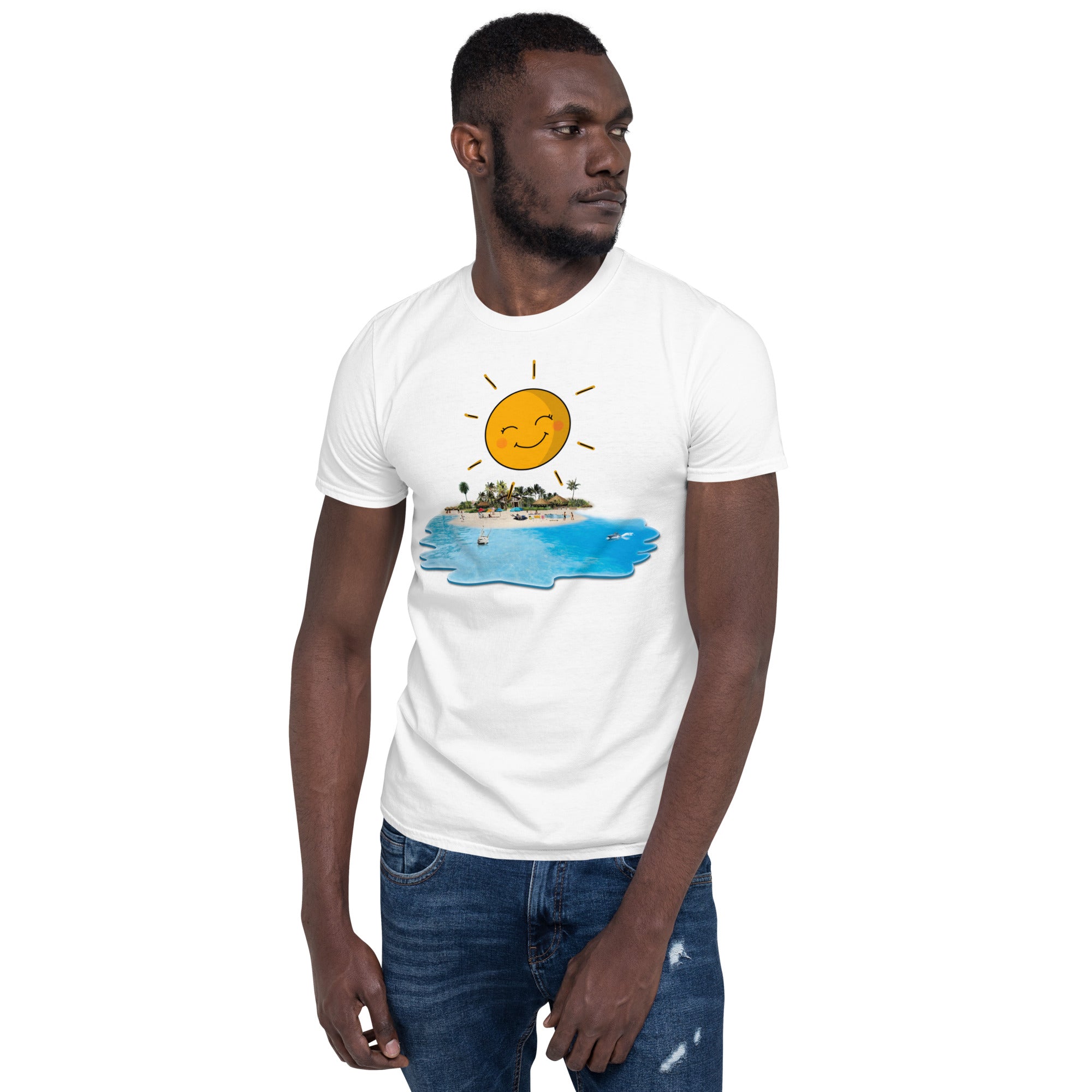 Summer sun beach unisex t-shirt