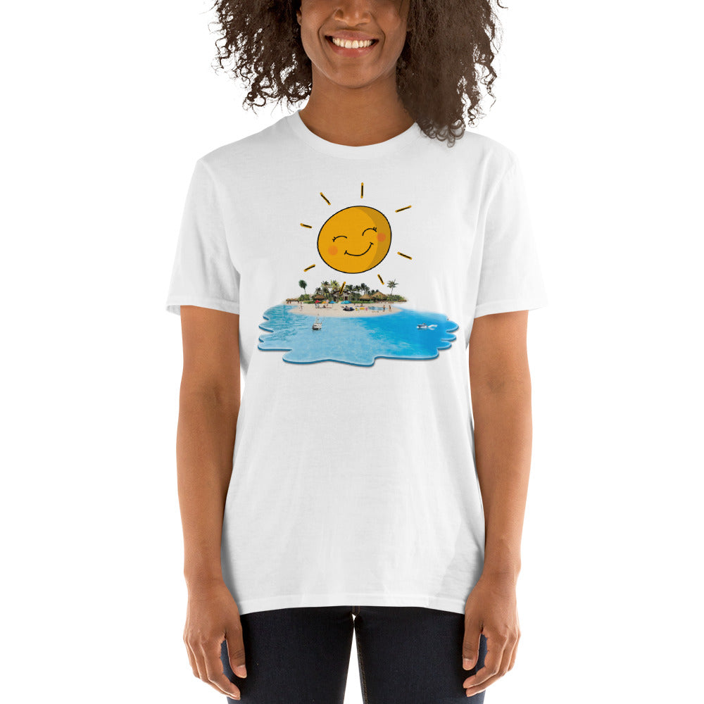 Summer sun beach unisex t-shirt