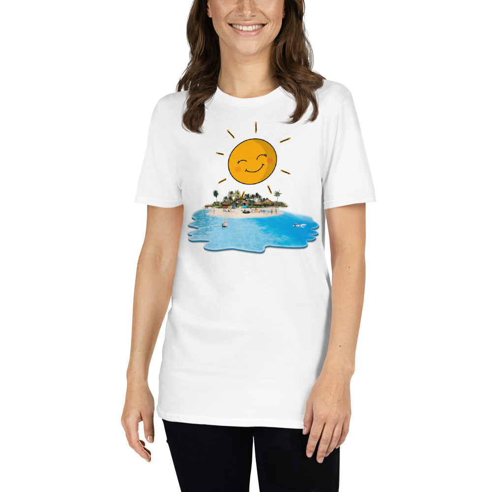 Summer sun beach unisex t-shirt