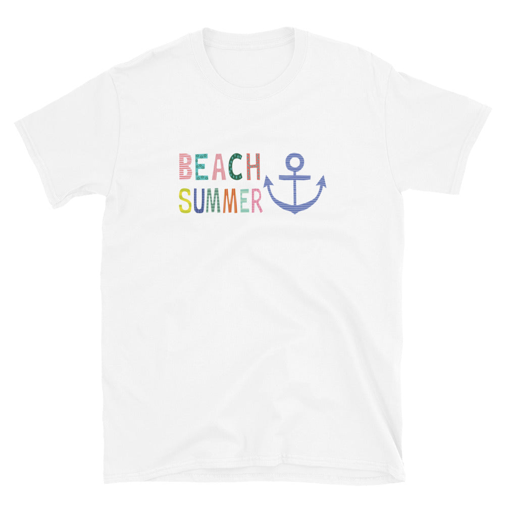 Beach summer ancor unisex t-shirt